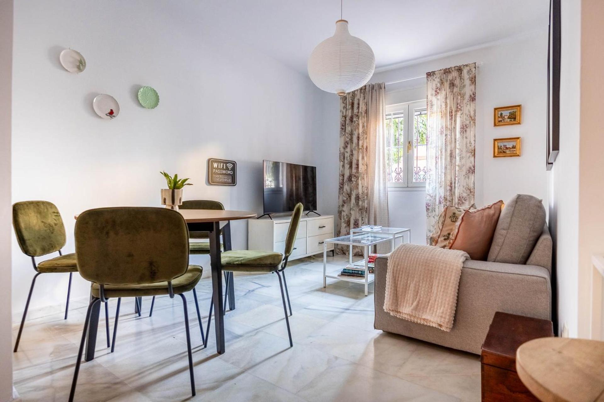 Piso Con Patio Privado Y Parking Nervion Sevilla Dış mekan fotoğraf