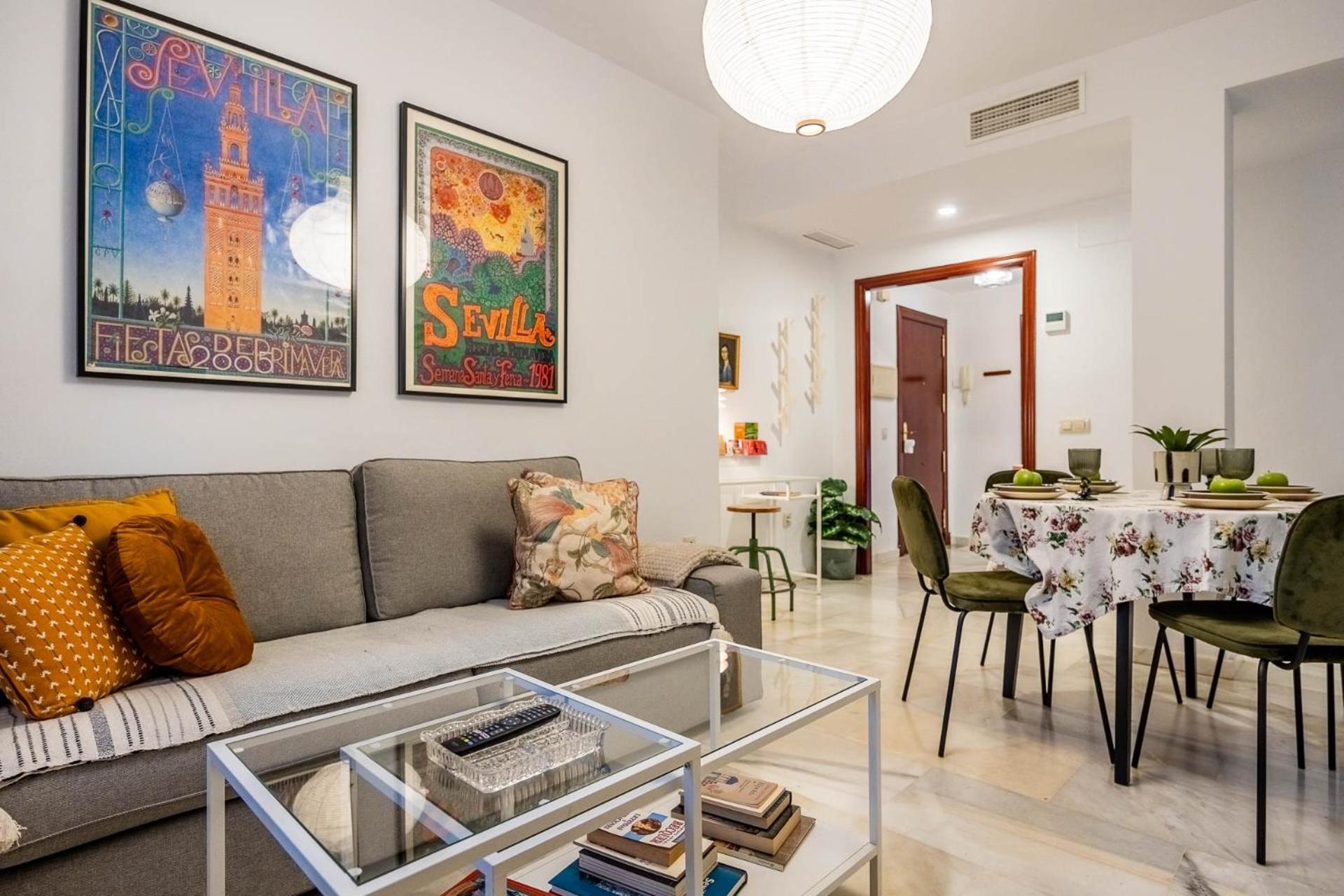 Piso Con Patio Privado Y Parking Nervion Sevilla Dış mekan fotoğraf